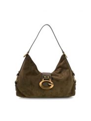 Guess Torebka 183661 Zielony. Zielone listonoszki Guess, z aplikacjami, bez dodatków. Za 674.99 zł.