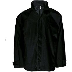 Parka Kariban 3 En 1. Czarne płaszcze KARIBAN, s, bez wzorów, z materiału, eleganckie, bez kaptura. Za 445.00 zł.