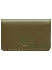 LIEBESKIND BERLIN Skórzany portfel "Cardie" w kolorze khaki - 11 x 7,5 x 2,5 cm rozmiar: onesize. Brązowe portfele Liebeskind Berlin, bez wzorów, z materiału. Za 167.67 zł.