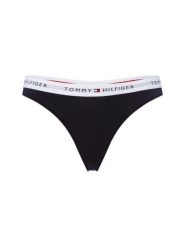 Tommy Hilfiger Stringi Kobiety Dżersej niebieski|biały, XL. Białe stringi Tommy Hilfiger, bez wzorów, z dżerseju. Za 99.95 zł.