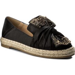 Espadryle JENNY FAIRY WS56705-2. Czarne espadryle Jenny Fairy, bez wzorów, z materiału, bez obcasa. W wyprzedaży za 39.99 zł.