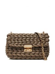 MICHAEL Michael Kors Torebka Tribeca 30T5G2RL7T Beżowy. Brązowe torebki klasyczne MICHAEL Michael Kors, bez wzorów, ze skóry, bez dodatków. Za 2,379.00 zł.