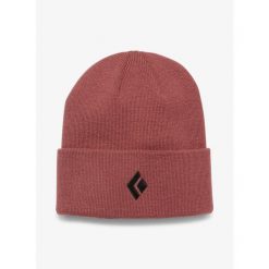 Czapka zimowa Black Diamond Watch Cap - cherrywood. Czerwone czapki zimowe Black Diamond, bez wzorów, sportowe. Za 97.99 zł.