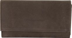 Portfel Chesterfield Wmns Billy Brown Brown. Brązowe portfele Erima, bez wzorów, z materiału. Za 178.99 zł.