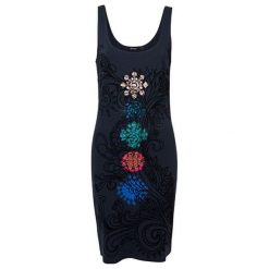 Desigual Damski płaszcz Vest Coque Negro 19SWVKAH 2000 (rozmiar XS). Płaszcze Desigual, xs, bez wzorów, bez kaptura. W wyprzedaży za 186.00 zł.
