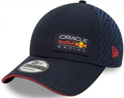 Czapka Red Bull Racing F1 New Era niebieska. Czerwone czapki z daszkiem RED BULL, bez wzorów, z koronki. Za 202.99 zł.