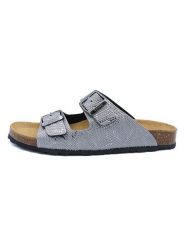 Billowy Klapki w kolorze szarym rozmiar: 37. Szare klapki Billowy, bez wzorów, klasyczne, z otwartym noskiem, bez obcasa, bez zapięcia. Za 105.14 zł.