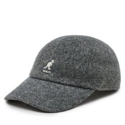 Czapka z daszkiem Kangol. Szare czapki z daszkiem Kangol, bez wzorów. Za 279.99 zł.