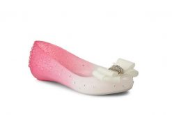 Baleriny Sca'viola 870 Pink, Róż/Biały, Silikon. Czerwone baleriny bez wzorów, z tworzywa sztucznego, eleganckie, z otwartym noskiem, bez obcasa, bez zapięcia. W wyprzedaży za 29.00 zł.