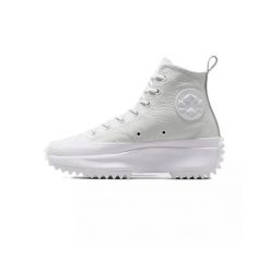 Buty Kobieta Converse Run Star Hike Utility Leather biały. Niebieskie buty sportowe lifestyle Converse, bez wzorów, ze skóry, retro, bez zapięcia. W wyprzedaży za 432.55 zł.