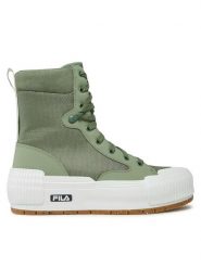 Fila Trampki Cityblock High Platform Wmn FFW0375.60045 Zielony. Zielone trampki Fila, bez wzorów, z materiału, bez zapięcia. Za 309.99 zł.