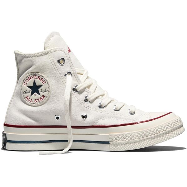 Buty sportowe Converse Chuck 70. Białe buty treningowe Converse, bez wzorów, z materiału, bez zapięcia. Za 490.00 zł.