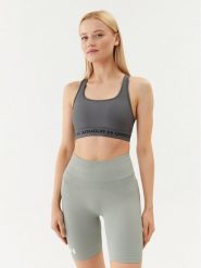 Under Armour Biustonosz sportowy Ua Crossback Mid Bra 1361034 Szary Compression Fit. Szare biustonosze sportowe Under Armour, bez wzorów, z syntetyku. Za 139.99 zł.