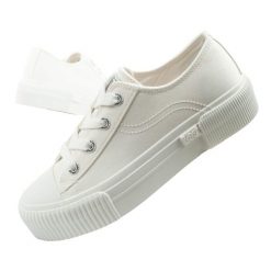 Buty sportowe trampki damskie Lee Isla. Białe trampki Lee, bez wzorów, bez zapięcia. Za 139.00 zł.