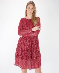 Luźna koronkowa sukienka. Sukienki Unisono, l, bez wzorów, z koronki, wizytowe, bez kołnierzyka, bez ramiączek, mini. Za 179.00 zł.