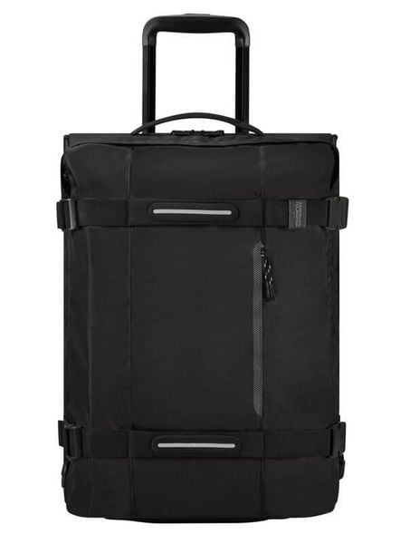 Torba / plecak na kółkach Urban Track. Czarne torby na laptopa American Tourister, bez wzorów, z materiału. Za 539.99 zł.