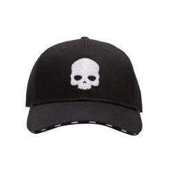 Czapka sportowa z daszkiem Hydrogen Skull Cap. Czarne czapki z daszkiem HYDROGEN, na jesień, bez wzorów, sportowe. Za 169.99 zł.
