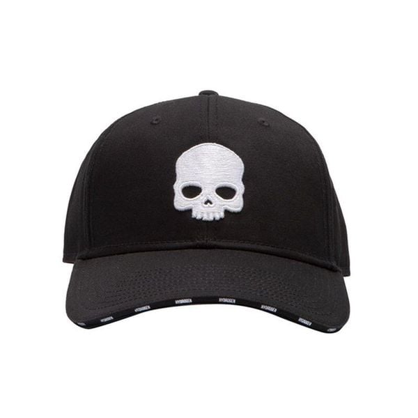 Czapka sportowa z daszkiem Hydrogen Skull Cap. Czarne czapki z daszkiem HYDROGEN, na jesień, bez wzorów, sportowe. Za 169.99 zł.