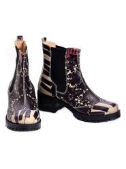 Goby Sztyblety w kolorze beżowo-czarnym rozmiar: 37. Brązowe buty sportowe lifestyle Goby, bez wzorów, z materiału, sportowe, bez zapięcia. Za 260.99 zł.