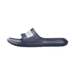 Klapki basenowe dla dorosłych Puma Divecat v2. Czarne klapki Puma, bez wzorów, z materiału, sportowe, bez obcasa, bez zapięcia. Za 209.99 zł.