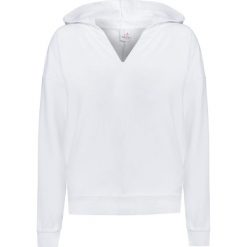 Bluza DEHA ACTIVE. Białe bluzy Deha, bez wzorów, z dzianiny, bez ramiączek, z kapturem. W wyprzedaży za 155.00 zł.