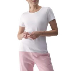 Koszulka Damska 4F. Białe t-shirty sportowe 4f, bez wzorów, bez ramiączek. Za 66.99 zł.