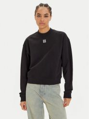 Hugo Bluza Daxandria 50527463 Czarny Relaxed Fit. Czarne bluzy Hugo, m, bez wzorów, z bawełny, bez kaptura. Za 339.99 zł.