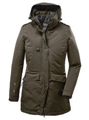 Killtec Parka funkcyjna "Ostfold" w kolorze khaki rozmiar: 42. Brązowe płaszcze Killtec, m, bez wzorów, bez kaptura. Za 281.76 zł.