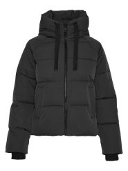 MOSS COPENHAGEN Kurtka zimowa "Pavinaria" w kolorze czarnym rozmiar: XS/S. Czarne kurtki Moss Copenhagen, na zimę, s, bez wzorów, z puchu, bez kaptura. Za 295.86 zł.