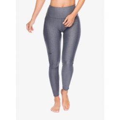 Legginsy treningowe damskie Under Armour Armour HiRise Leg. Szare legginsy Under Armour, bez wzorów, sportowe. Za 193.99 zł.