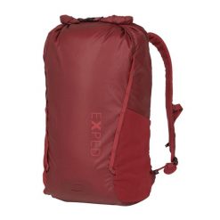 Plecak wodoszczelny Exped Typhoon 25L. Czerwone plecaki EXPED, bez wzorów, bez dodatków. Za 266.99 zł.