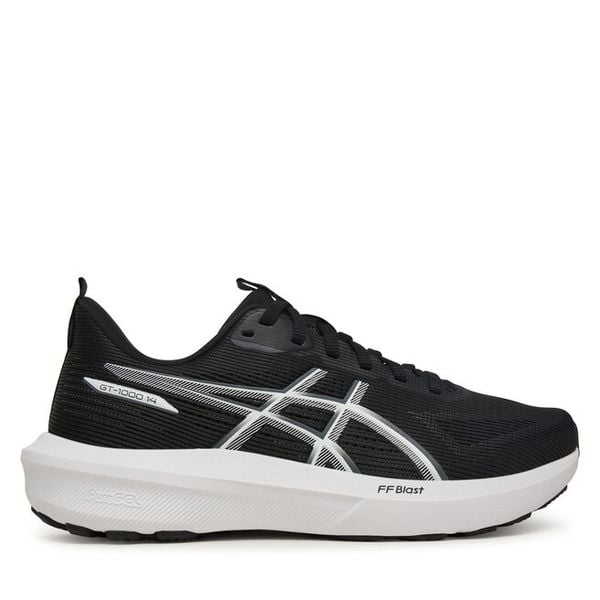 Buty do biegania Asics. Czarne buty do biegania ASICS, bez wzorów, bez zapięcia, do biegania. Za 499.99 zł.