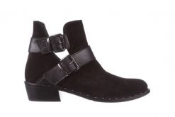 Botki Bayla-195 19K-802 Siyah Black 195019, Czarny, Skóra naturalna - 37. Czarne botki Bayla, bez wzorów, z jeansu, boho, bez obcasa, bez zapięcia. W wyprzedaży za 199.00 zł.