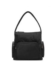 Calvin Klein Torebka LV04F3296G Czarny. Czarne torebki klasyczne Calvin Klein, bez wzorów, z materiału, bez dodatków. Za 479.99 zł.
