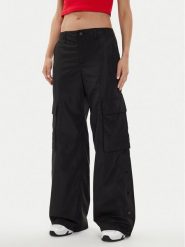 MICHAEL Michael Kors Spodnie materiałowe MT430O77LD Czarny Wide Leg. Czarne spodnie materiałowe MICHAEL Michael Kors, bez wzorów, z materiału. Za 669.99 zł.