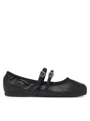 Tommy Jeans Baleriny Ballerina EN0EN02720 Czarny. Czarne baleriny Tommy Jeans, bez wzorów, z jeansu, bez obcasa, bez zapięcia. Za 219.99 zł.