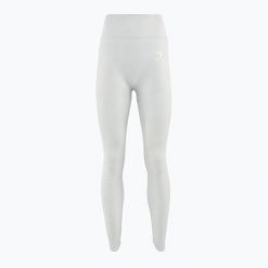 Legginsy treningowe damskie Gymshark Vital Rise. Szare legginsy Gymshark, bez wzorów, sportowe. Za 149.99 zł.