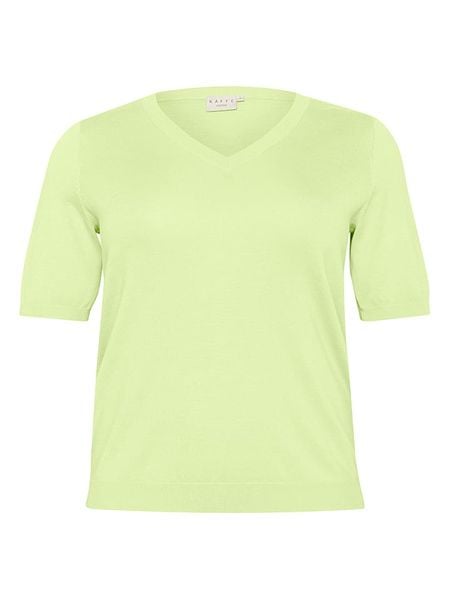 KAFFE curve Sweter w kolorze zielonym rozmiar: M. Zielone swetry KAFFE curve, m, bez wzorów, bez ramiączek. Za 74.28 zł.