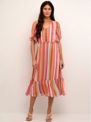 Cream Sukienka letnia Serena 10611490 Kolorowy Regular Fit. Sukienki Cream, bez wzorów, z wiskozy, bez kołnierzyka, bez ramiączek. Za 269.99 zł.