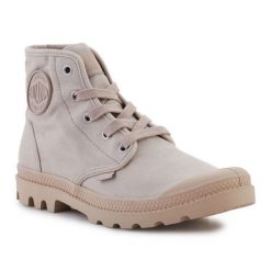 Buty Palladium Pampa Hi Pilat 92352-298-M beżowy. Brązowe buty treningowe bez wzorów, z gumy, bez zapięcia. Za 613.11 zł.