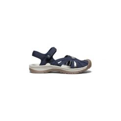 Sandały turystyczne damskie Rose Sandal Women. Białe sandały Keen, bez wzorów, sportowe, bez obcasa, bez zapięcia. Za 425.55 zł.