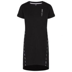 Sukienka sportowa Ewelina – krótka, bawełna-elastan, 2 kieszenie. Czarne sukienki WOMEN'S HEALTH, s, bez wzorów, z bawełny, sportowe, bez kołnierzyka, bez ramiączek, mini, sportowe. Za 98.78 zł.