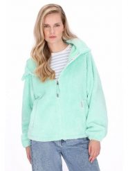 Schmuddelwedda Kurtka polarowa w kolorze miętowym rozmiar: L. Zielone kurtki Schmuddelwedda, l, bez wzorów, z polaru, bez kaptura. Za 198.10 zł.