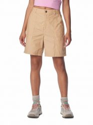 Columbia Bermudy "Holly Hideaway™" w kolorze beżowym rozmiar: 36. Brązowe szorty Columbia, bez wzorów, z bawełny. Za 74.99 zł.