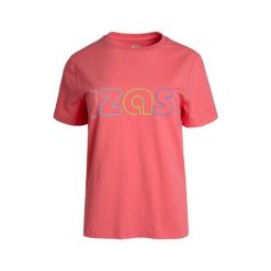 Damski podstawowy koszulka sportowa YALE W. Czerwone t-shirty sportowe IZAS, m, bez wzorów, bez ramiączek, trekkingowe. Za 139.09 zł.