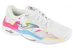 Buty do padla damskie, Smash Lady 25 TSMALW. Białe buty treningowe Joma, bez wzorów, z materiału, przed kostkę, bez zapięcia. Za 439.99 zł.