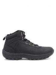 Sprandi Trapery SWP40-8145C Czarny. Czarne traperki Sprandi, bez wzorów, ze skóry, bez obcasa, bez zapięcia. Za 179.99 zł.