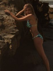 4F Dół od bikini damski - multikolor S. Bikini 4f, bez wzorów, z dzianiny, sportowe. Za 49.99 zł.