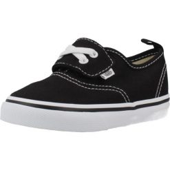 Buty VANS AUTHENTIC ELASTIC V Czarny. Czarne buty trekkingowe Vans, z tkaniny, bez zapięcia. Za 196.99 zł.