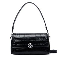Torebka Tory Burch. Czarne torebki klasyczne Tory Burch, bez wzorów, klasyczne, bez dodatków. Za 2,634.00 zł.